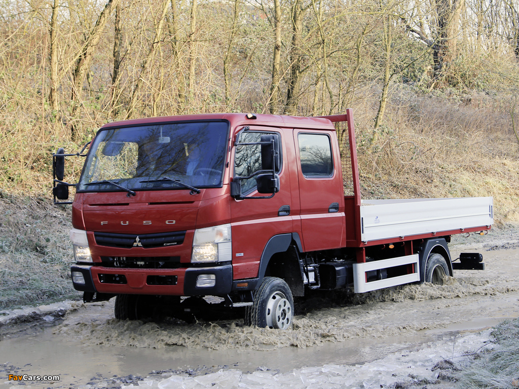 Images of Mitsubishi Fuso Canter Double Cab 4x4 (FG7) 2011 (1024 x 768)