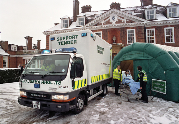 Mitsubishi Fuso Canter Ambulance UK-spec (FE5) 1993–2002 photos