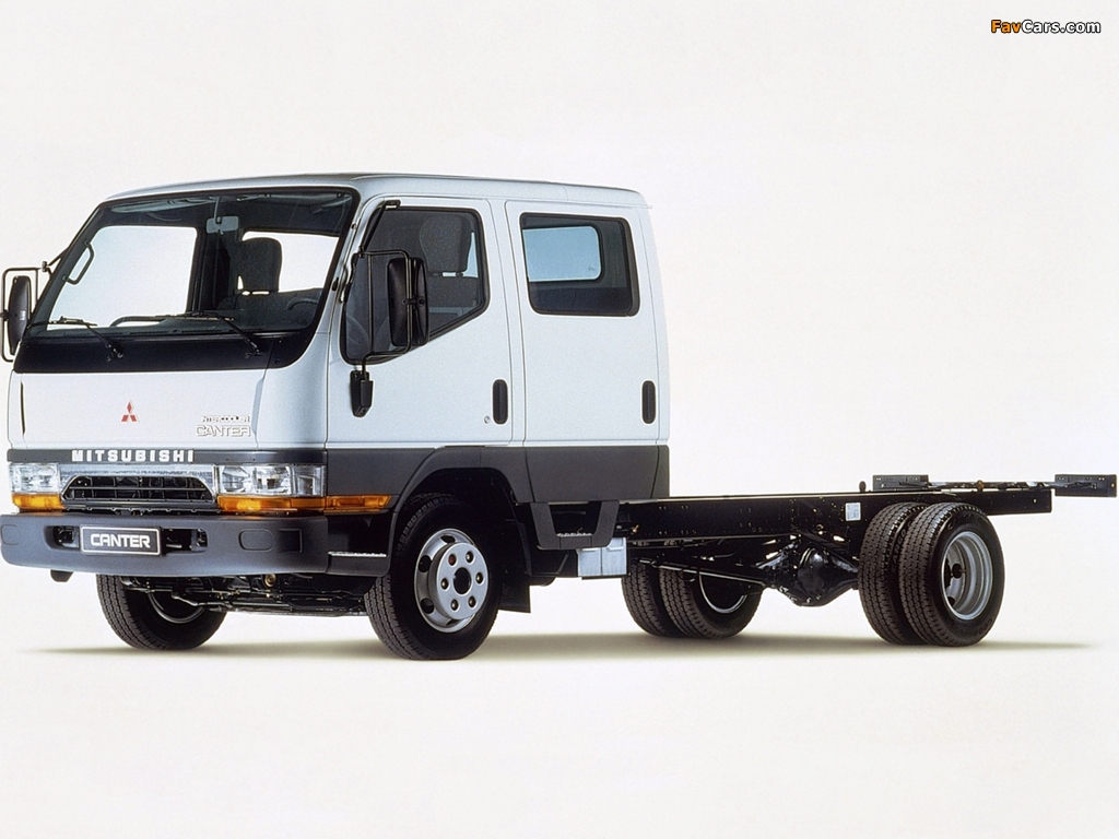 Mitsubishi Fuso Canter Double Cab (FE5) 1993–2002 pictures (1024 x 768)