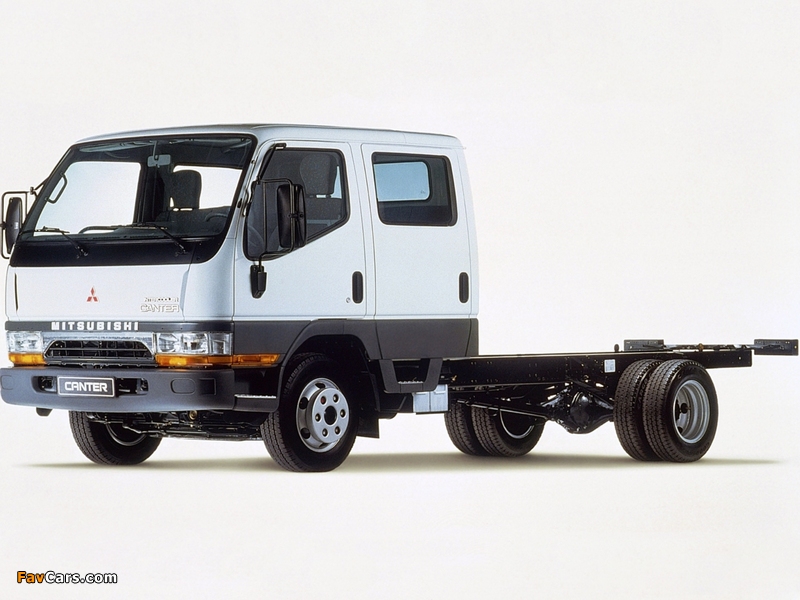 Mitsubishi Fuso Canter Double Cab (FE5) 1993–2002 pictures (800 x 600)