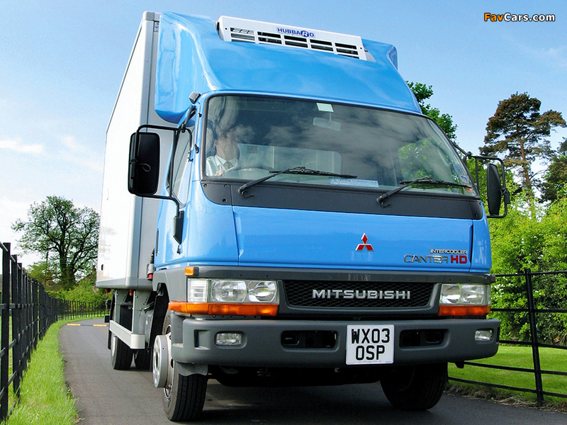 Mitsubishi Fuso Canter HD UK-spec (FE6) 1993–2002 pictures (800 x 600)