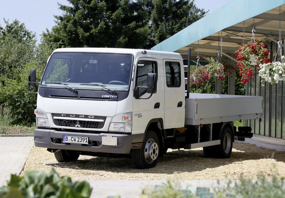 Mitsubishi Fuso Canter Double Cab (FE7) 2002–10 wallpapers