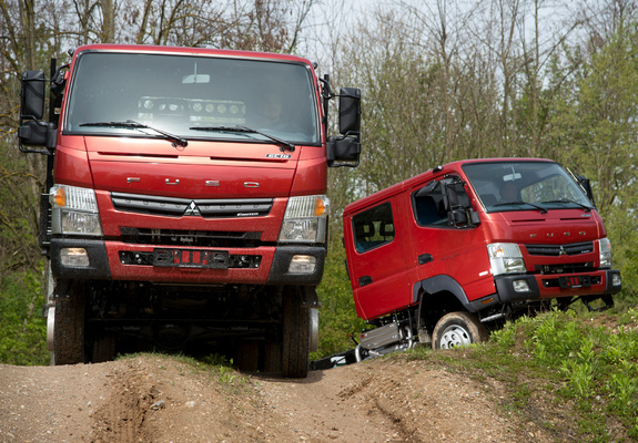 Photos of Mitsubishi Fuso Canter 4x4 & Canter Double Cab 4x4 (FG7)