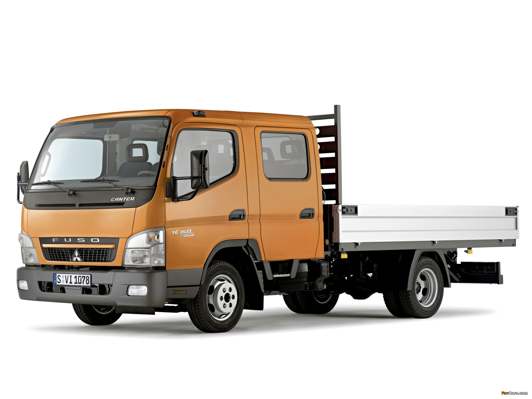 Pictures of Mitsubishi Fuso Canter Double Cab (FE7) 2002–10 (2048 x 1536)