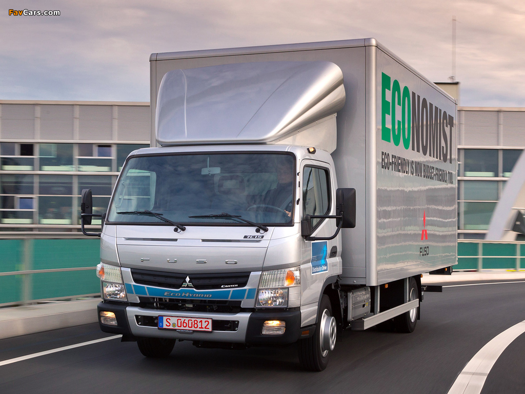 Pictures of Mitsubishi Fuso Canter 7C15 Eco Hybrid (FE7) 2012 (1024 x 768)