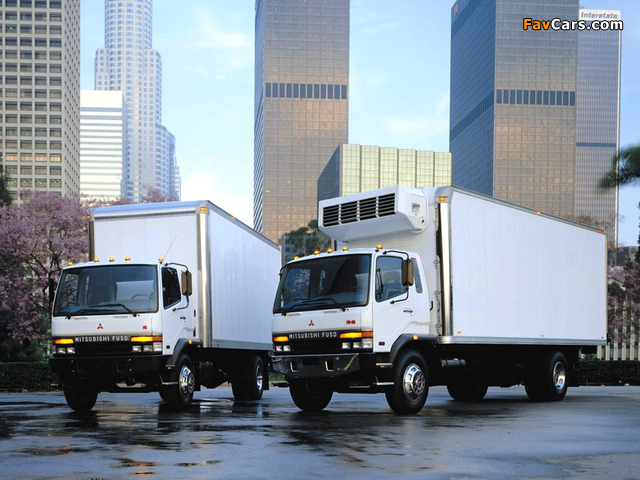 Mitsubishi Fuso Fighter 1992–99 wallpapers (640 x 480)