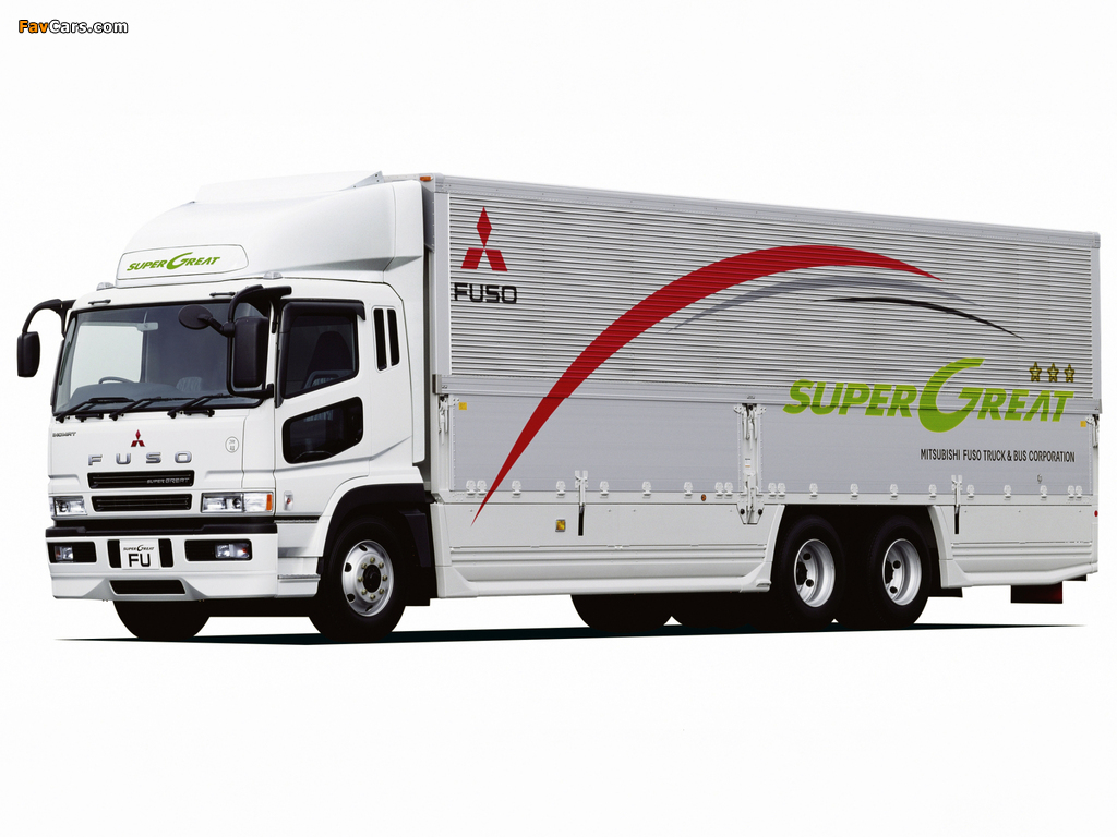 Images of Mitsubishi Fuso Super Great (FU) 1996–2007 (1024 x 768)