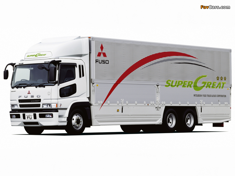 Images of Mitsubishi Fuso Super Great (FU) 1996–2007 (800 x 600)