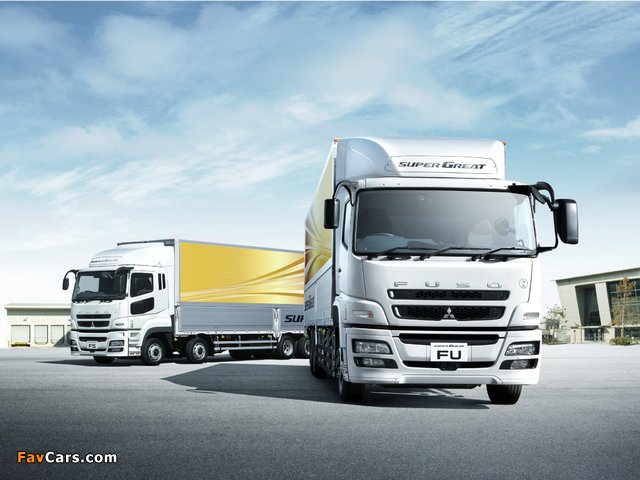 Mitsubishi Fuso Super Great 2007 wallpapers (640 x 480)