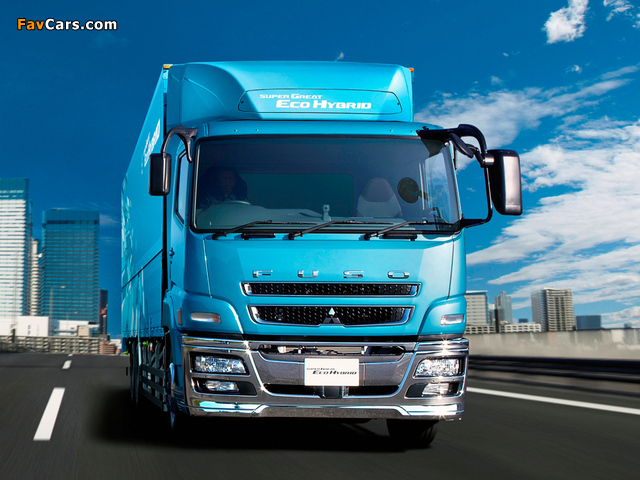 Photos of Mitsubishi Fuso Super Great Hybrid 2011 (640 x 480)