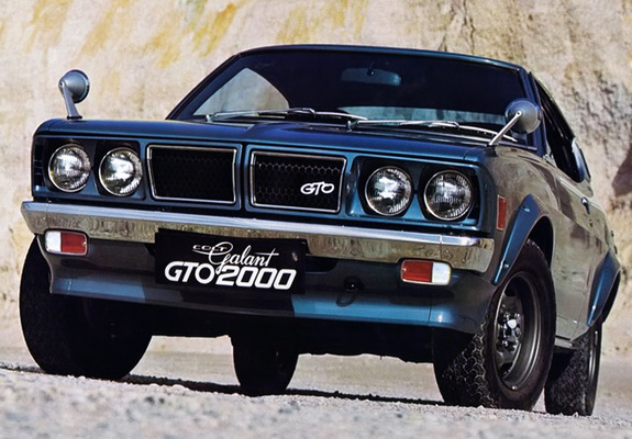 Mitsubishi Galant GTO 2000 GS-R 1973–77 pictures