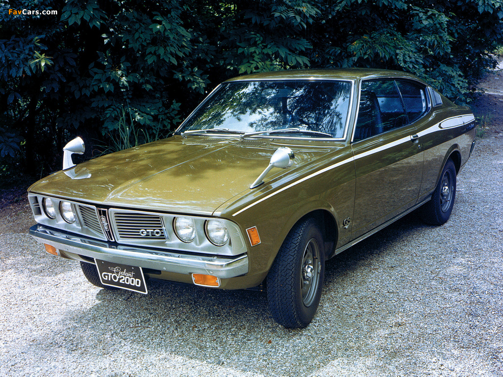 Mitsubishi Galant GTO 2000 1973–77 pictures (1024 x 768)