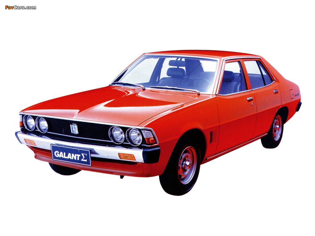 Images of Mitsubishi Galant Sigma (III) 1976–78 (1024 x 768)