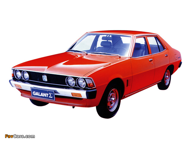Images of Mitsubishi Galant Sigma (III) 1976–78 (640 x 480)