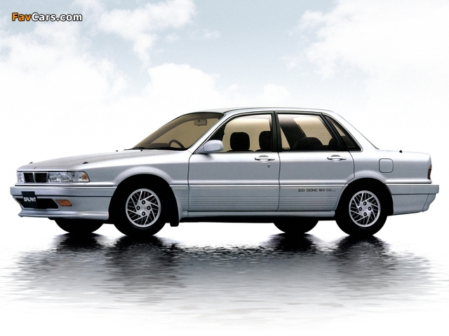 Images of Mitsubishi Galant MX (E33A) 1989–92 (640 x 480)