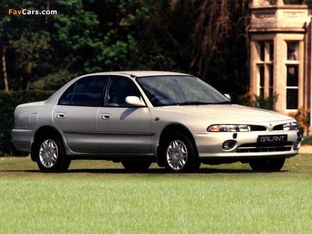 Images of Mitsubishi Galant Sedan UK-spec 1993–97 (640 x 480)