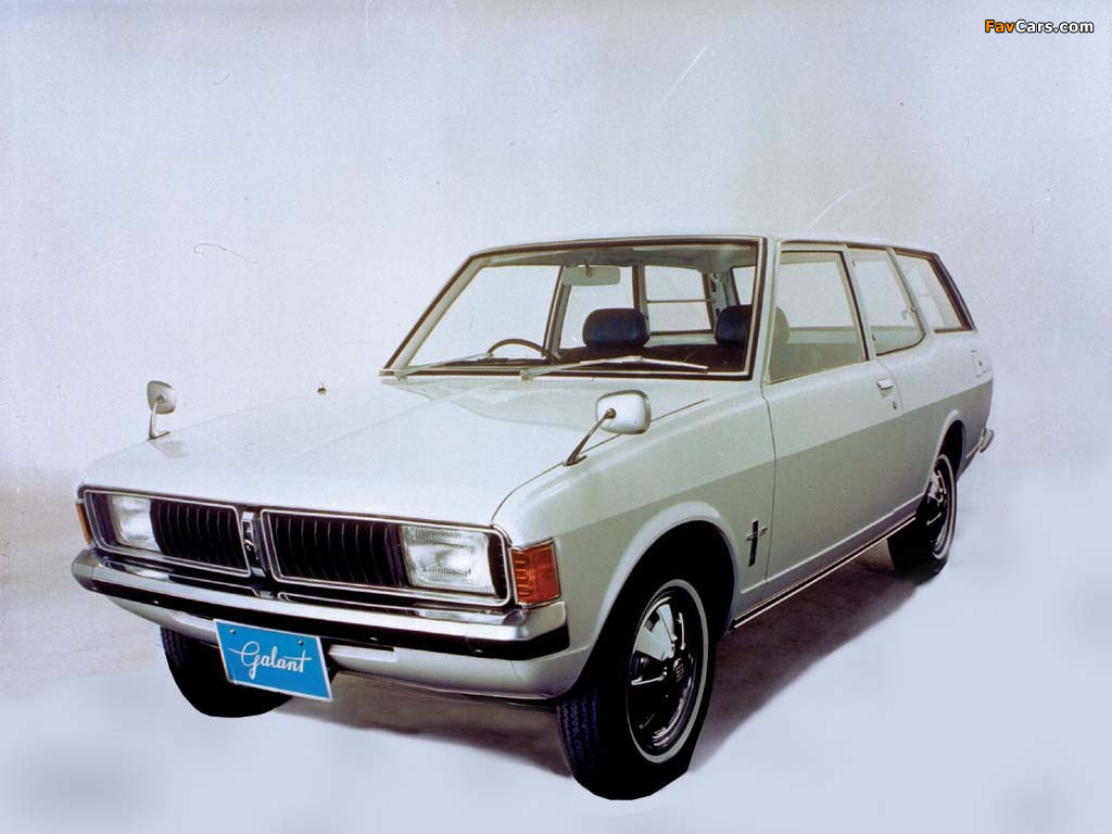 Mitsubishi Colt Galant Station Wagon 3-door (I) 1970–73 images (1024 x 768)