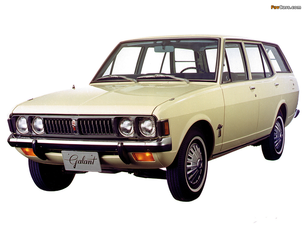 Mitsubishi Colt Galant Station Wagon 5-door (I) 1970–73 photos (1024 x 768)