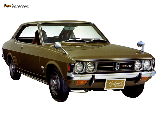 Mitsubishi Colt Galant Coupe (I) 1970–73 pictures (640 x 480)