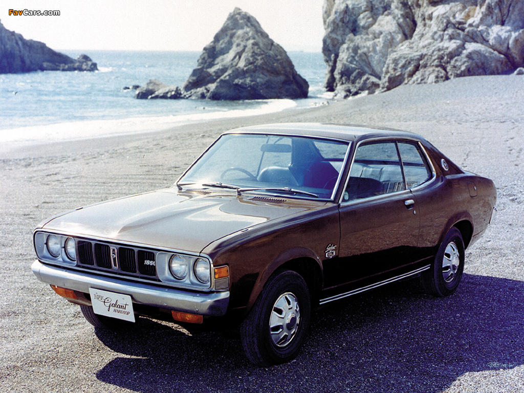 Mitsubishi Colt Galant Coupe 1975–76 photos (1024 x 768)