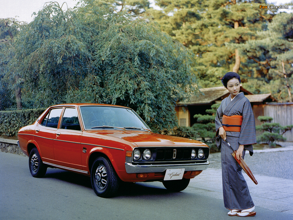 Mitsubishi Colt Galant Sedan (II) 1975–76 pictures (1024 x 768)