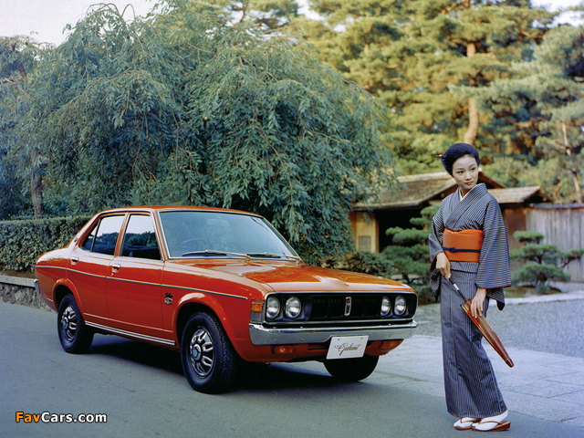 Mitsubishi Colt Galant Sedan (II) 1975–76 pictures (640 x 480)