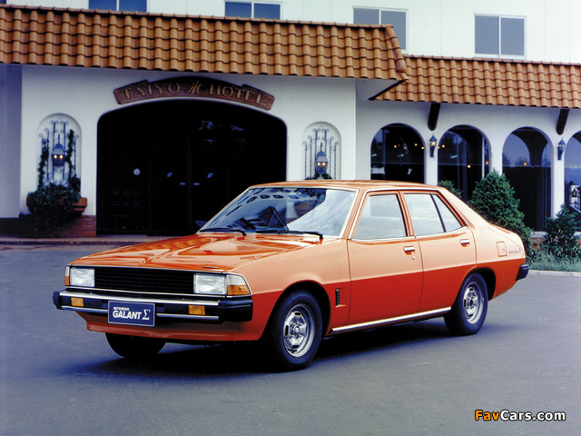 Mitsubishi Galant Sigma (III) 1978–80 pictures (640 x 480)