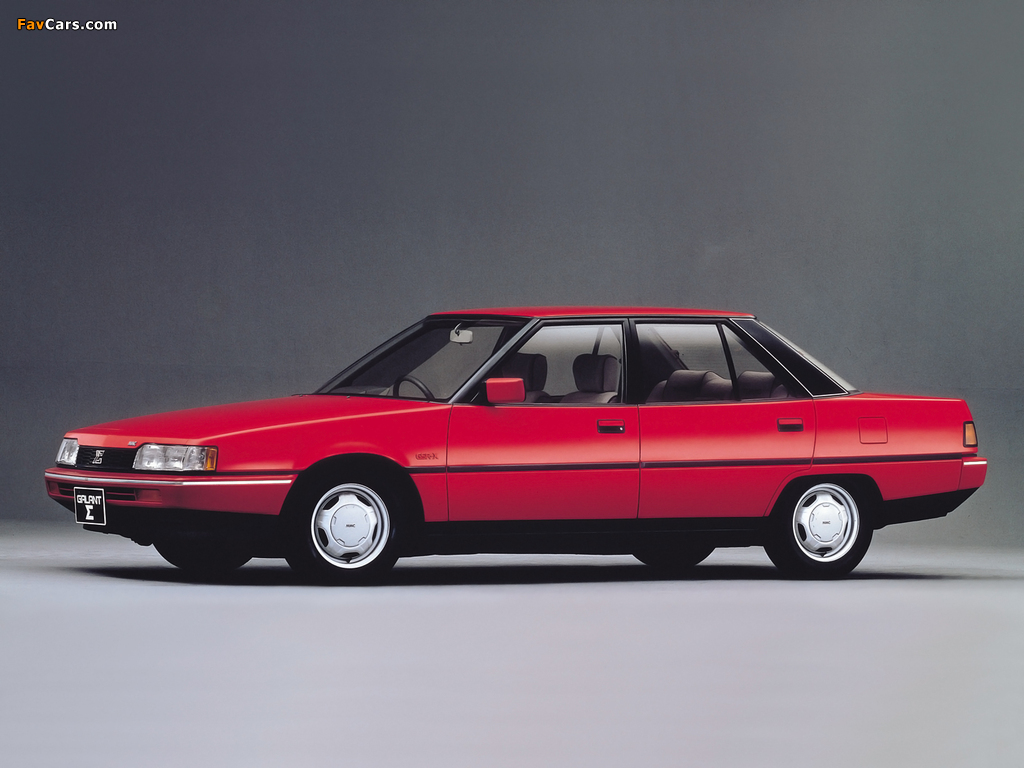Mitsubishi Galant 2000 GSR-X Turbo (V) 1983–85 pictures (1024 x 768)