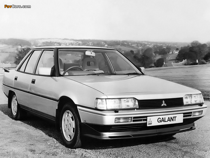 Mitsubishi Galant 2000 Turbo UK-spec 1985–90 wallpapers (800 x 600)