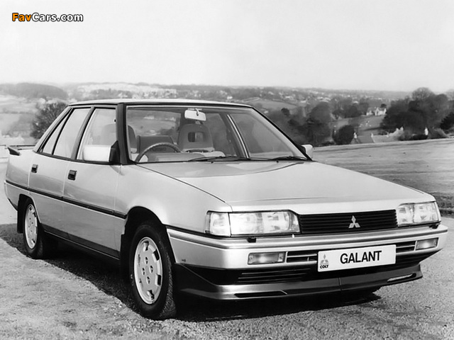 Mitsubishi Galant 2000 Turbo UK-spec 1985–90 wallpapers (640 x 480)