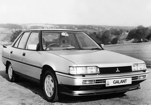 Mitsubishi Galant 2000 Turbo UK-spec 1985–90 wallpapers