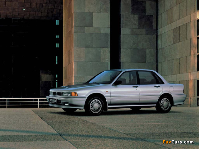 Mitsubishi Galant Sedan (VI) 1987–92 images (640 x 480)