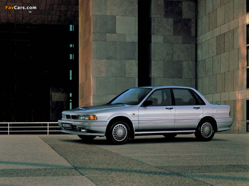 Mitsubishi Galant Sedan (VI) 1987–92 images (800 x 600)