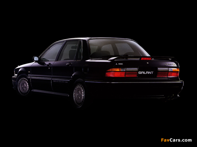 Mitsubishi Galant VR-4 (E39A) 1987–89 wallpapers (640 x 480)