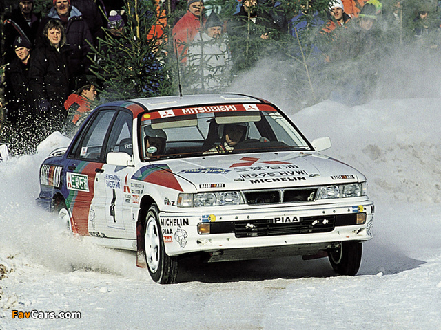 Mitsubishi Galant VR-4RS Swedish Rally (E39A) 1991 photos (640 x 480)