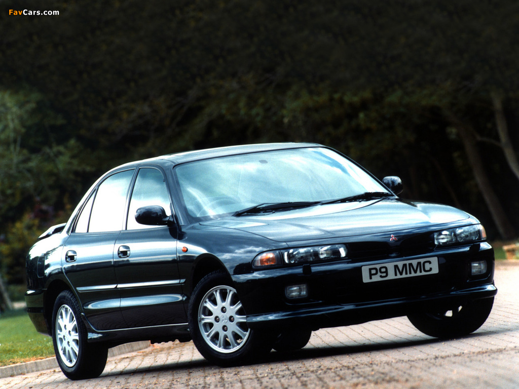 Mitsubishi Galant Sedan UK-spec 1993–97 images (1024 x 768)