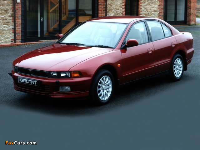 Mitsubishi Galant UK-spec 1997–2003 wallpapers (640 x 480)