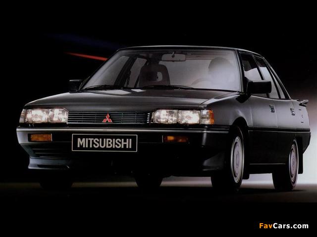 Photos of Mitsubishi Galant 2000 Turbo (V) 1985–90 (640 x 480)