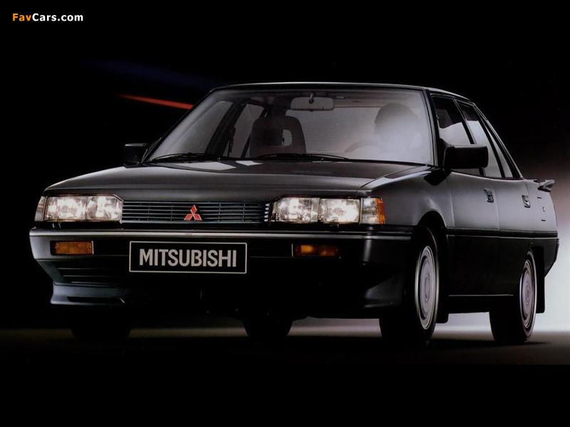 Photos of Mitsubishi Galant 2000 Turbo (V) 1985–90 (800 x 600)
