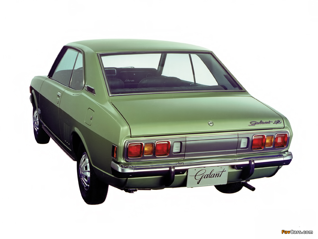 Pictures of Mitsubishi Colt Galant Coupe (I) 1970–73 (1024 x 768)