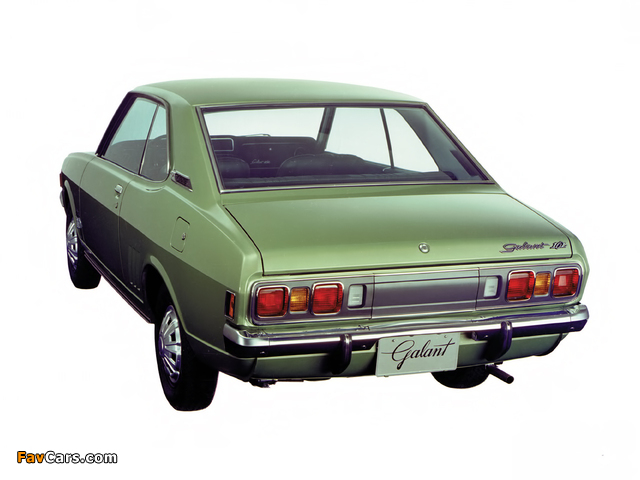 Pictures of Mitsubishi Colt Galant Coupe (I) 1970–73 (640 x 480)