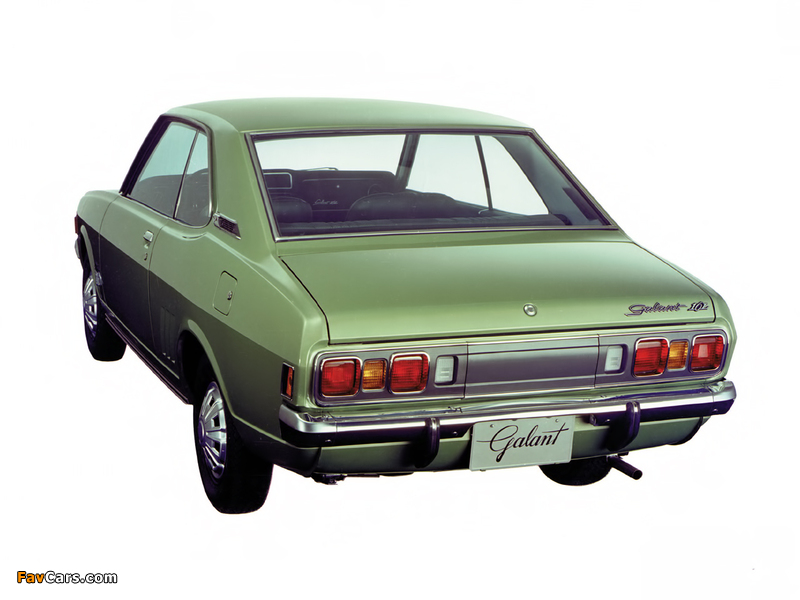 Pictures of Mitsubishi Colt Galant Coupe (I) 1970–73 (800 x 600)