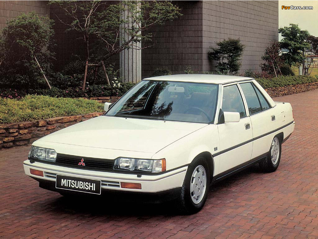 Pictures of Mitsubishi Galant (V) 1983–90 (1024 x 768)