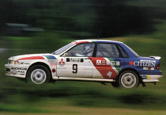 Pictures of Mitsubishi Galant VR-4RS 1000 Lakes Rally (E39A) 1989