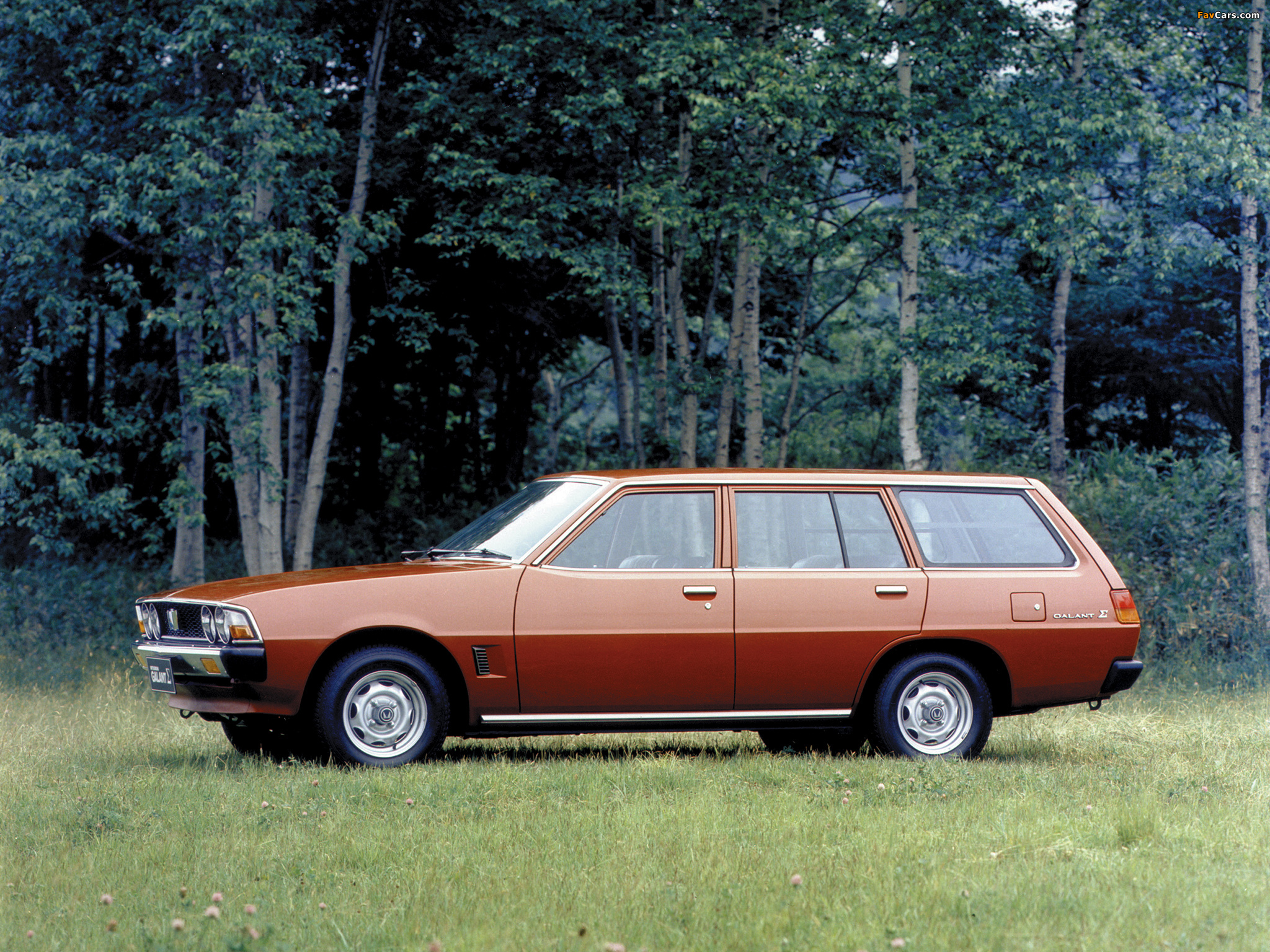 Mitsubishi Galant Sigma Wagon (III) 1977–78 wallpapers (2048 x 1536)