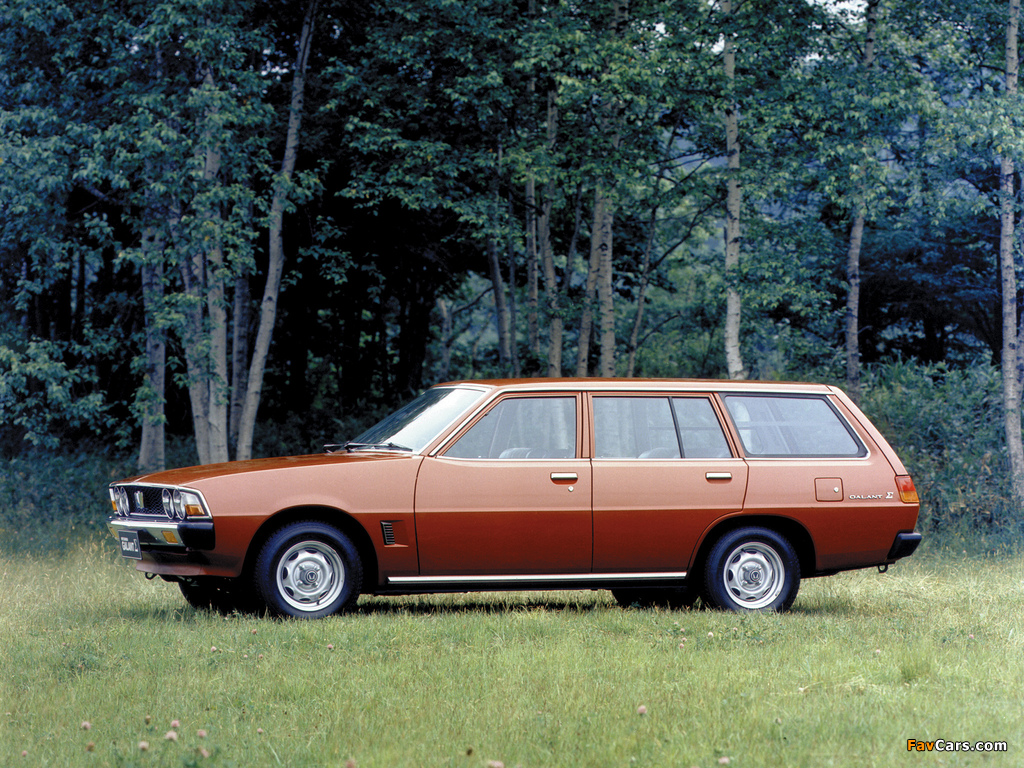 Mitsubishi Galant Sigma Wagon (III) 1977–78 wallpapers (1024 x 768)