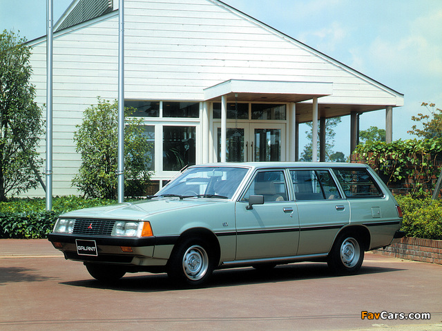 Mitsubishi Galant Station Wagon (IV) 1980–84 wallpapers (640 x 480)