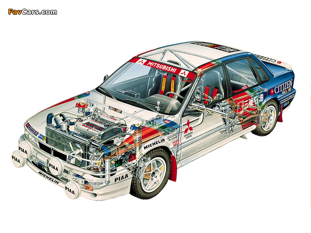 Mitsubishi Galant VR-4RS (E39A) 1987–92 wallpapers (640 x 480)