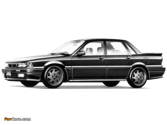Mitsubishi Galant AMG (E33A) 1989–90 wallpapers (640 x 480)