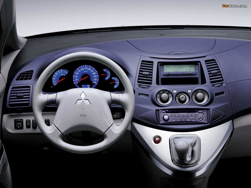 Images of Mitsubishi Grandis 2003–11 (1024 x 768)